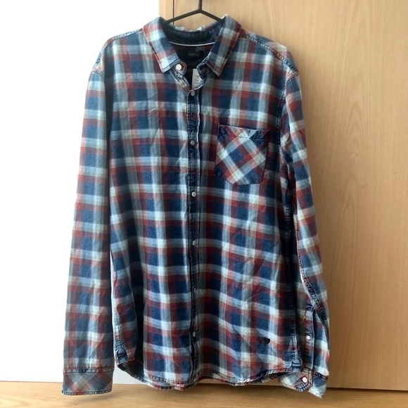 NWT BUFFALO LONG SLEEVE PLAID  SHIRT- L - Picture 2 of 13